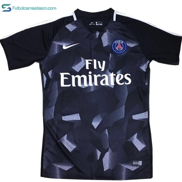 Entrenamiento Paris Saint Germain 2017/18 Negro Azul